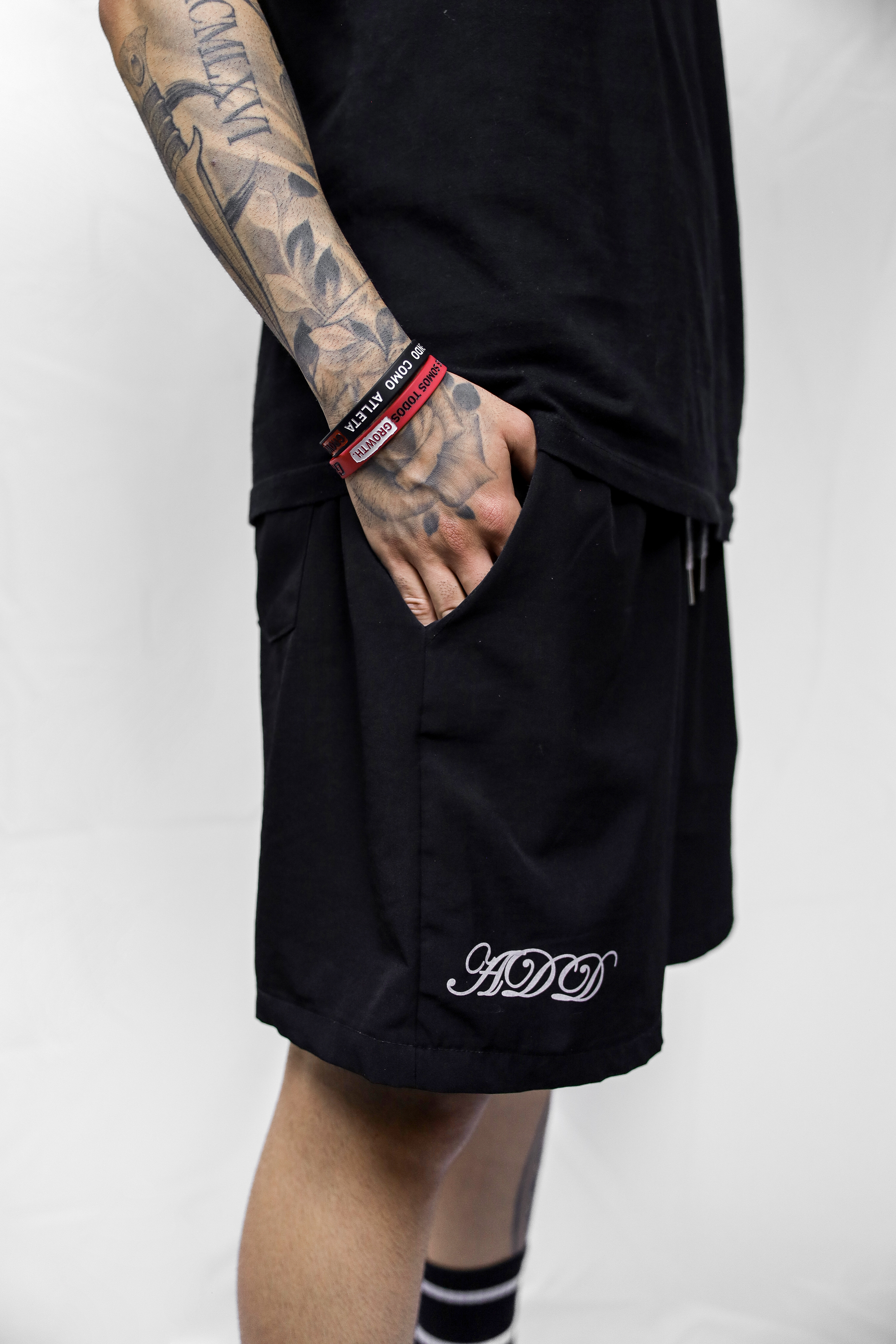 SHORTS TACTEL PERFORMANCE PRETO