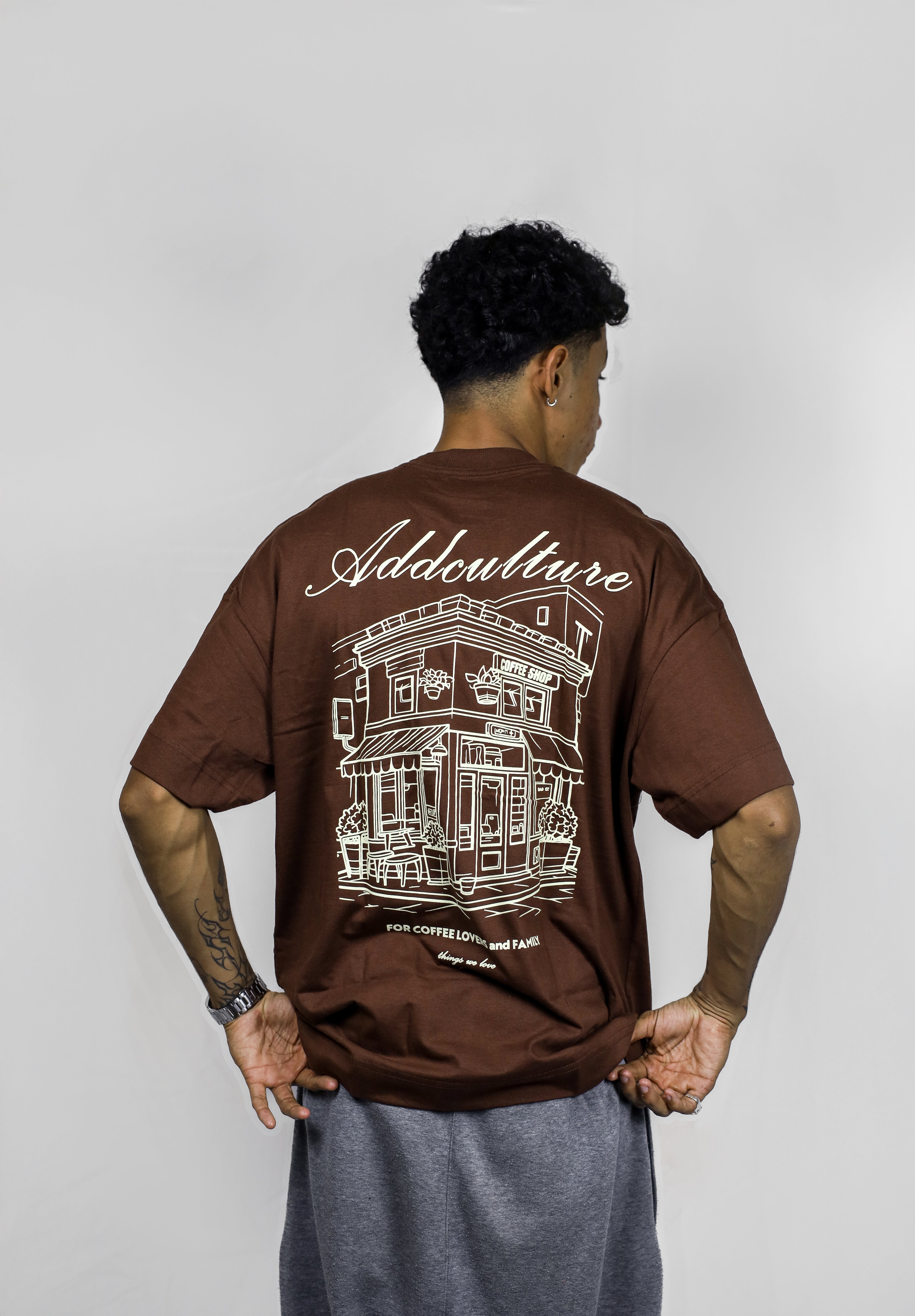 CAMISETA OVERSIZED COFFEE