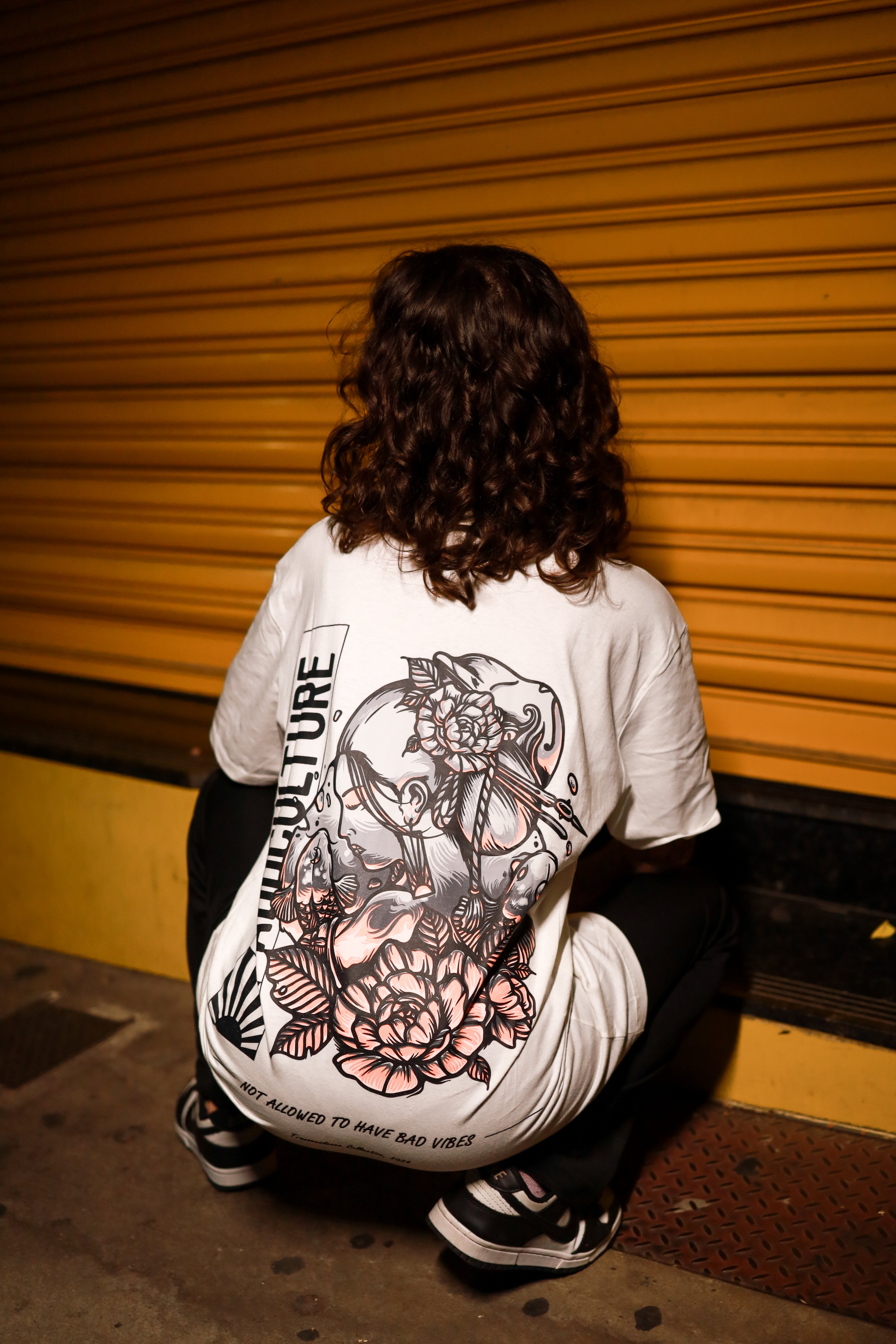 CAMISETA TENGU FLORAL